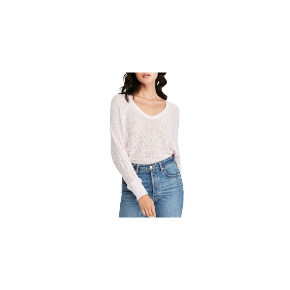 We The Free Womens Thiens Boatneck Hi-Low Pullover Sweater